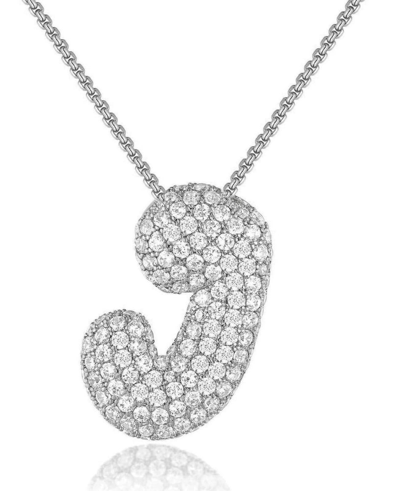 Personalisierte Bubble Kette – Alphabet-Halskette für den Alltag