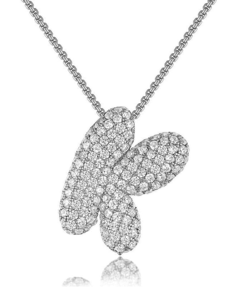 Personalisierte Bubble Kette – Alphabet-Halskette für den Alltag