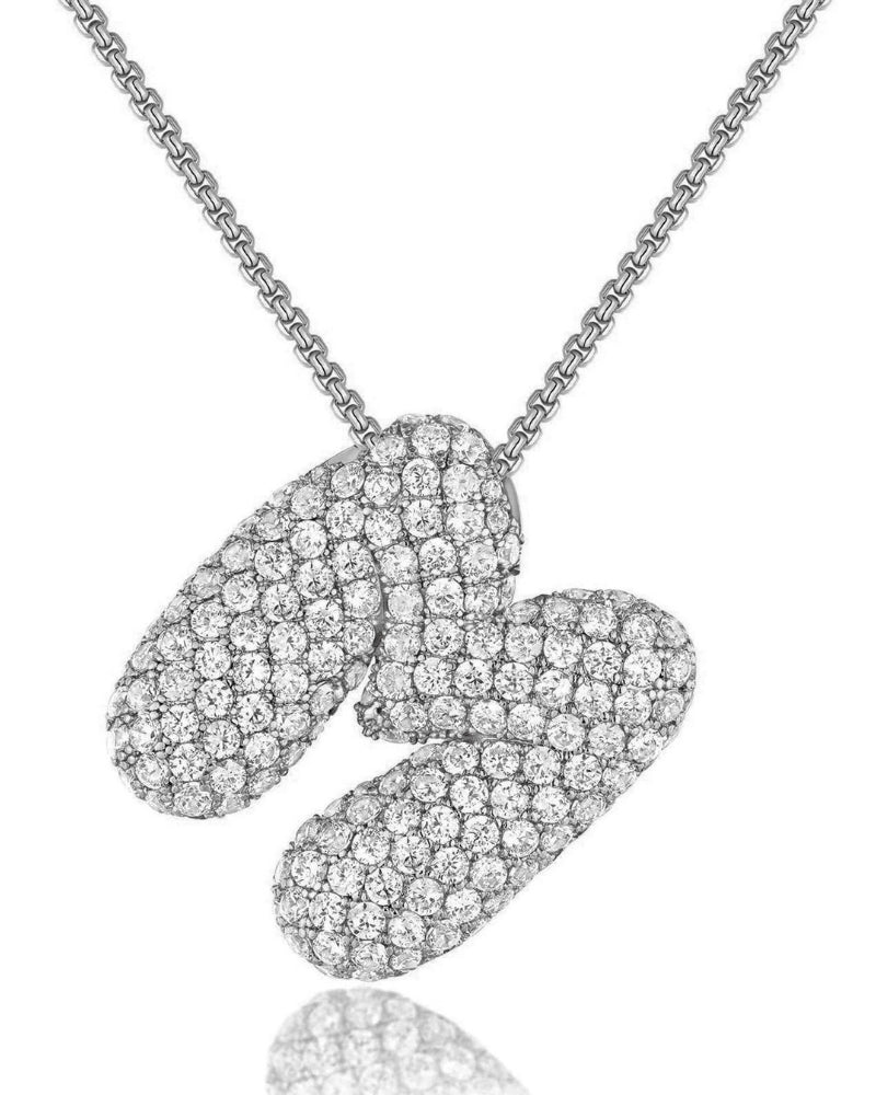 Personalisierte Bubble Kette – Alphabet-Halskette für den Alltag