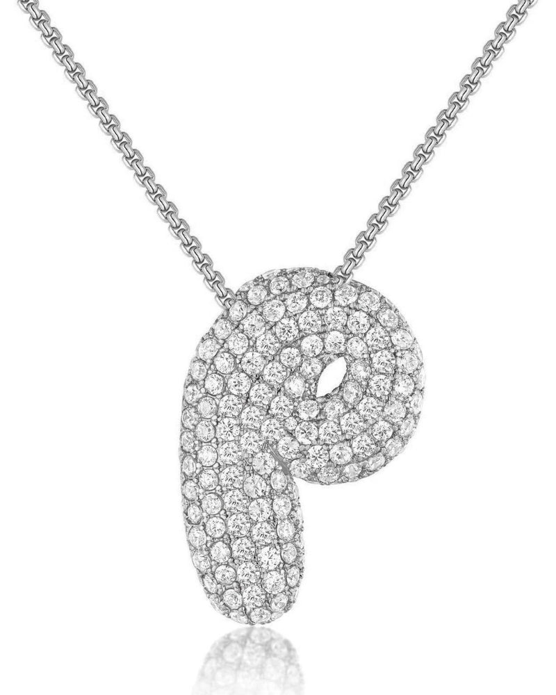 Personalisierte Bubble Kette – Alphabet-Halskette für den Alltag