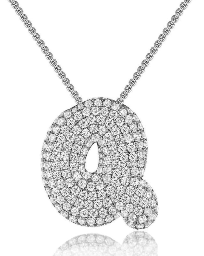 Personalisierte Bubble Kette – Alphabet-Halskette für den Alltag