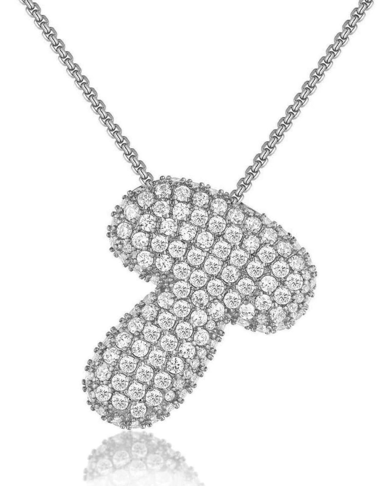 Personalisierte Bubble Kette – Alphabet-Halskette für den Alltag