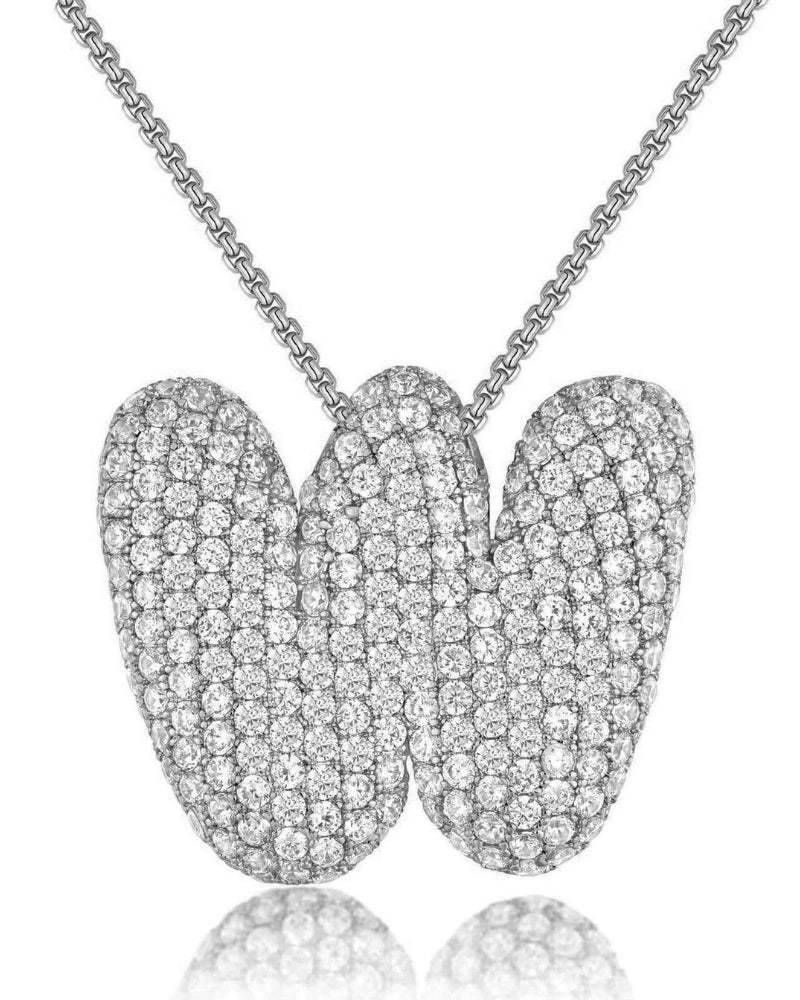 Personalisierte Bubble Kette – Alphabet-Halskette für den Alltag