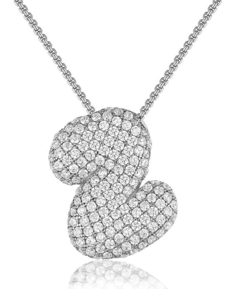 Personalisierte Bubble Kette – Alphabet-Halskette für den Alltag