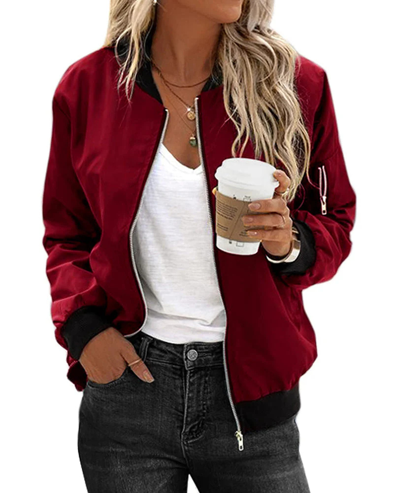 Bequeme Bomberjacke – Lässiger Streetwear-Stil für Damen