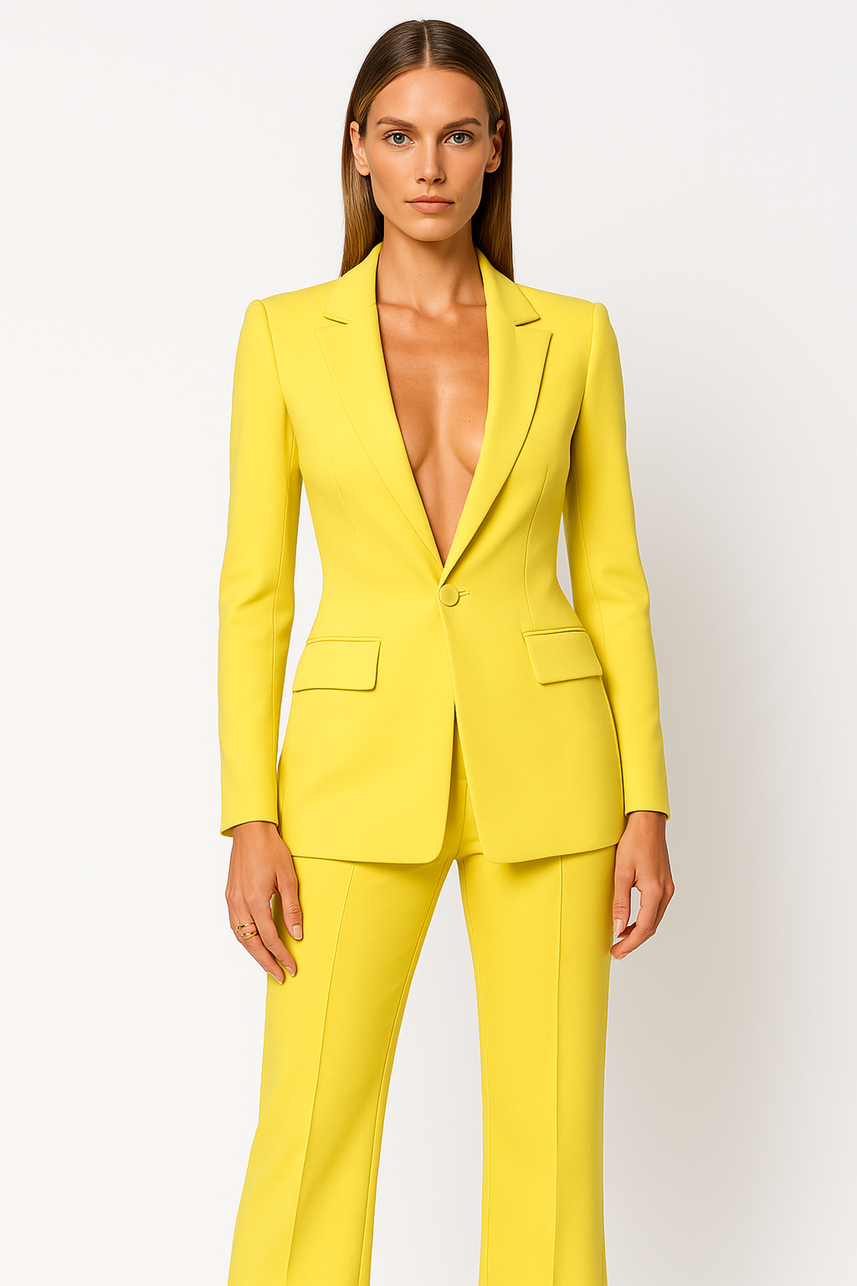 Damen Blazer & Hosen Set – Elegantes Business Outfit
