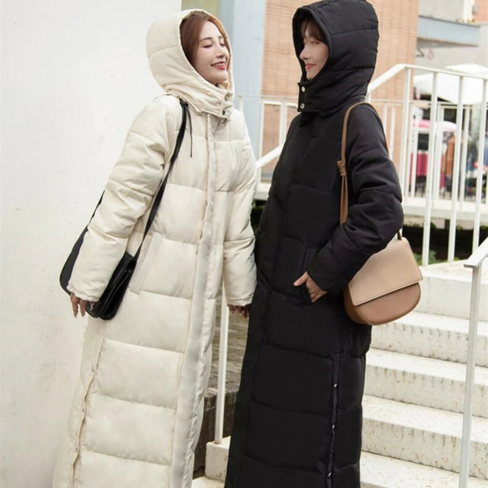 Isolierter Winterjacke für Frauen - Bequeme Passform mit Taschen