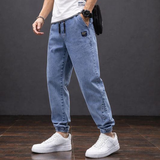 Stefan | Herren Jogger Jeans Mit Kordelzug