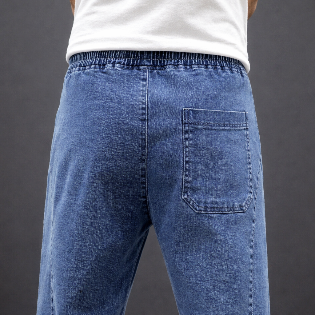 Stefan | Herren Jogger Jeans Mit Kordelzug