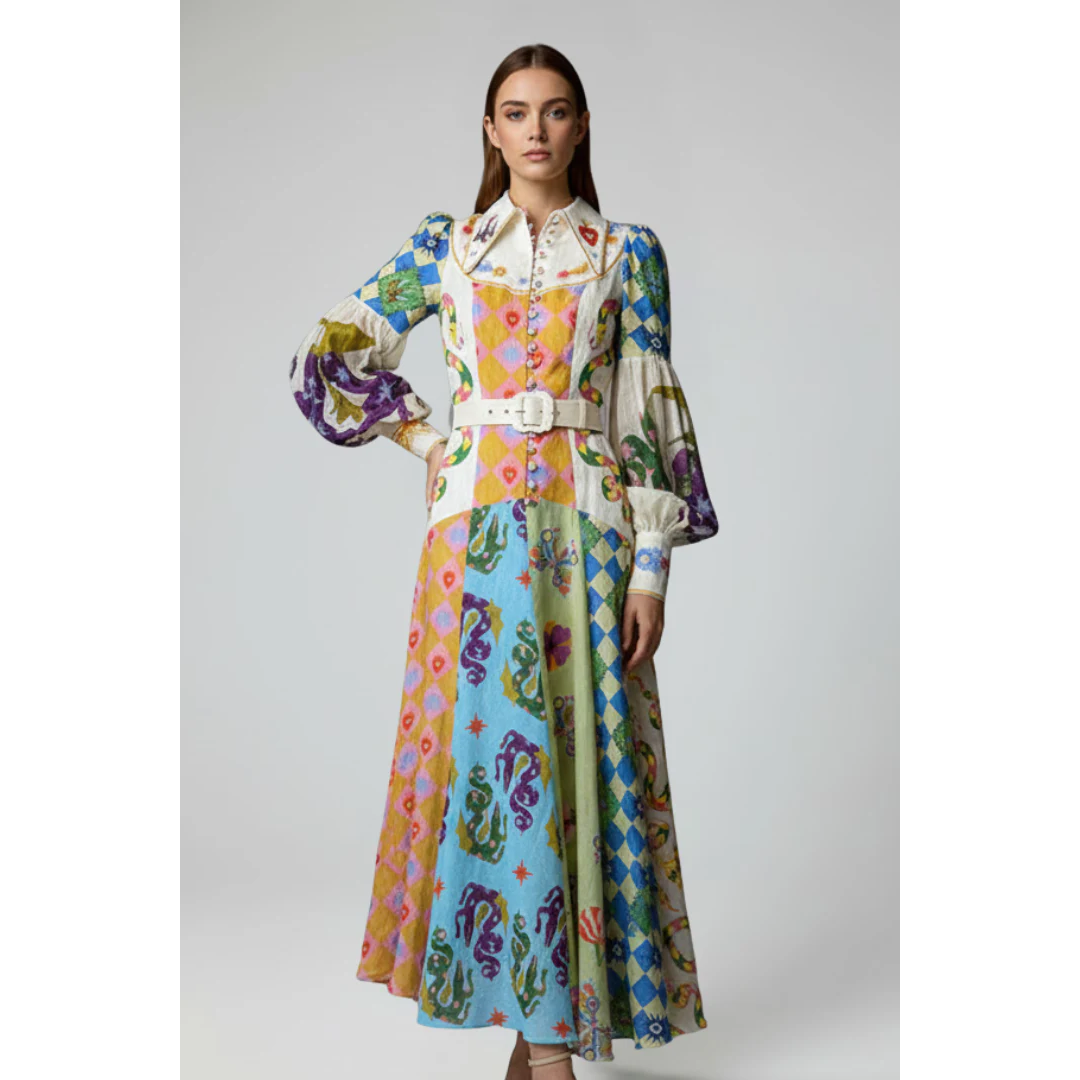 Alessia | Damen Kleid Maxi Für Sommer Und Urlaub