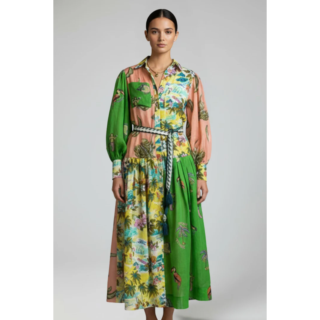 Alessia | Damen Kleid Maxi Für Sommer Und Urlaub