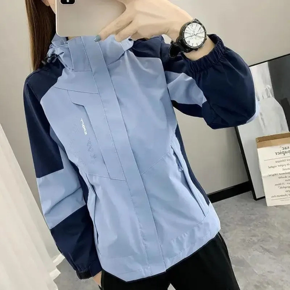 Allwetter-Winterjacke - Winddichter Damenmantel für kalte Tage im Freien