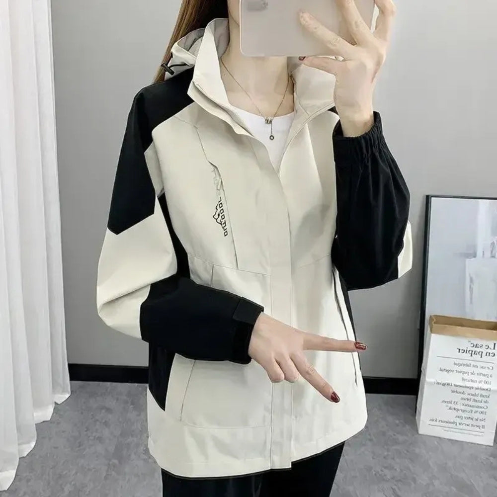 Allwetter-Winterjacke - Winddichter Damenmantel für kalte Tage im Freien