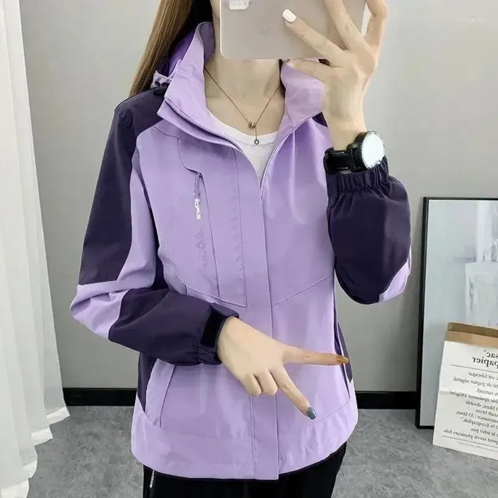 Allwetter-Winterjacke - Winddichter Damenmantel für kalte Tage im Freien
