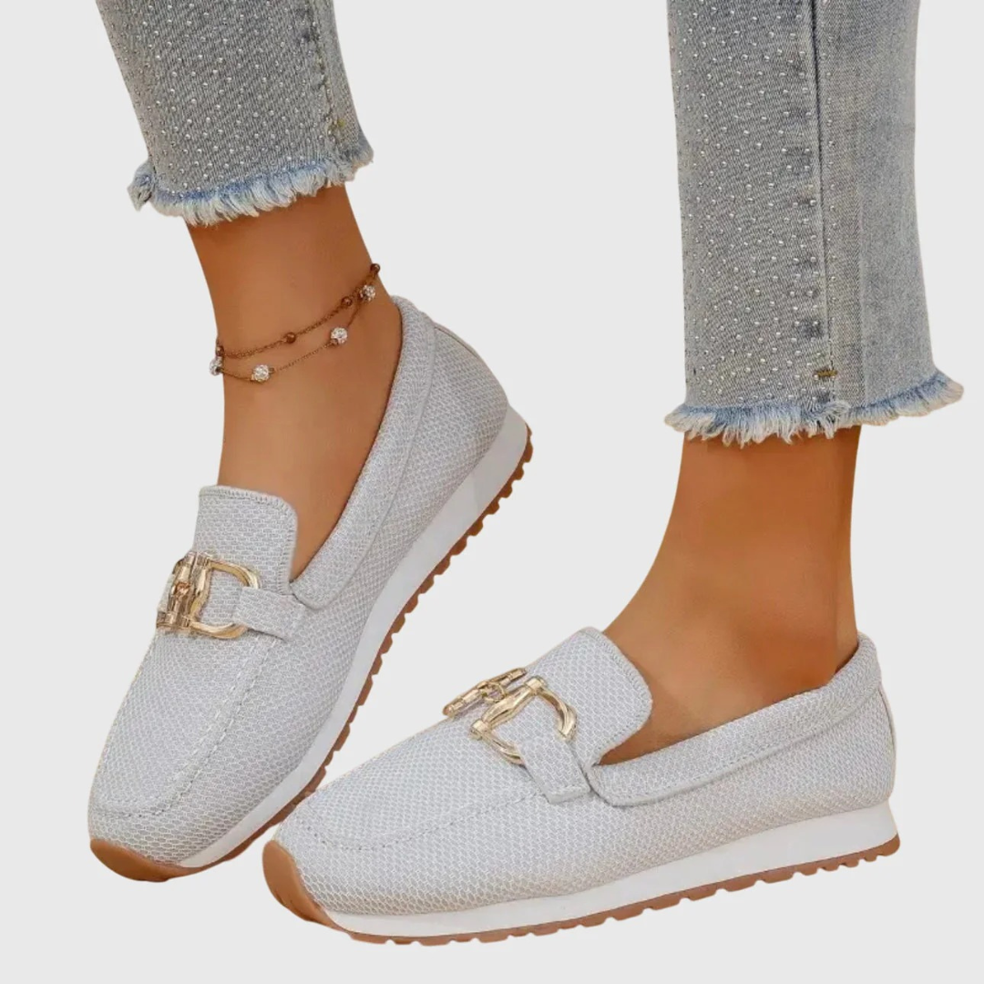 Anika | Damen Klassische Loafer Schuhe