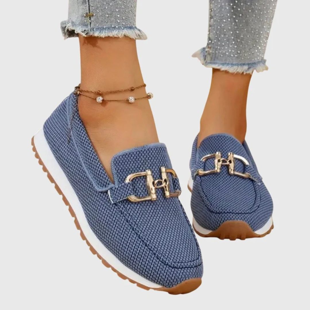 Anika | Damen Klassische Loafer Schuhe