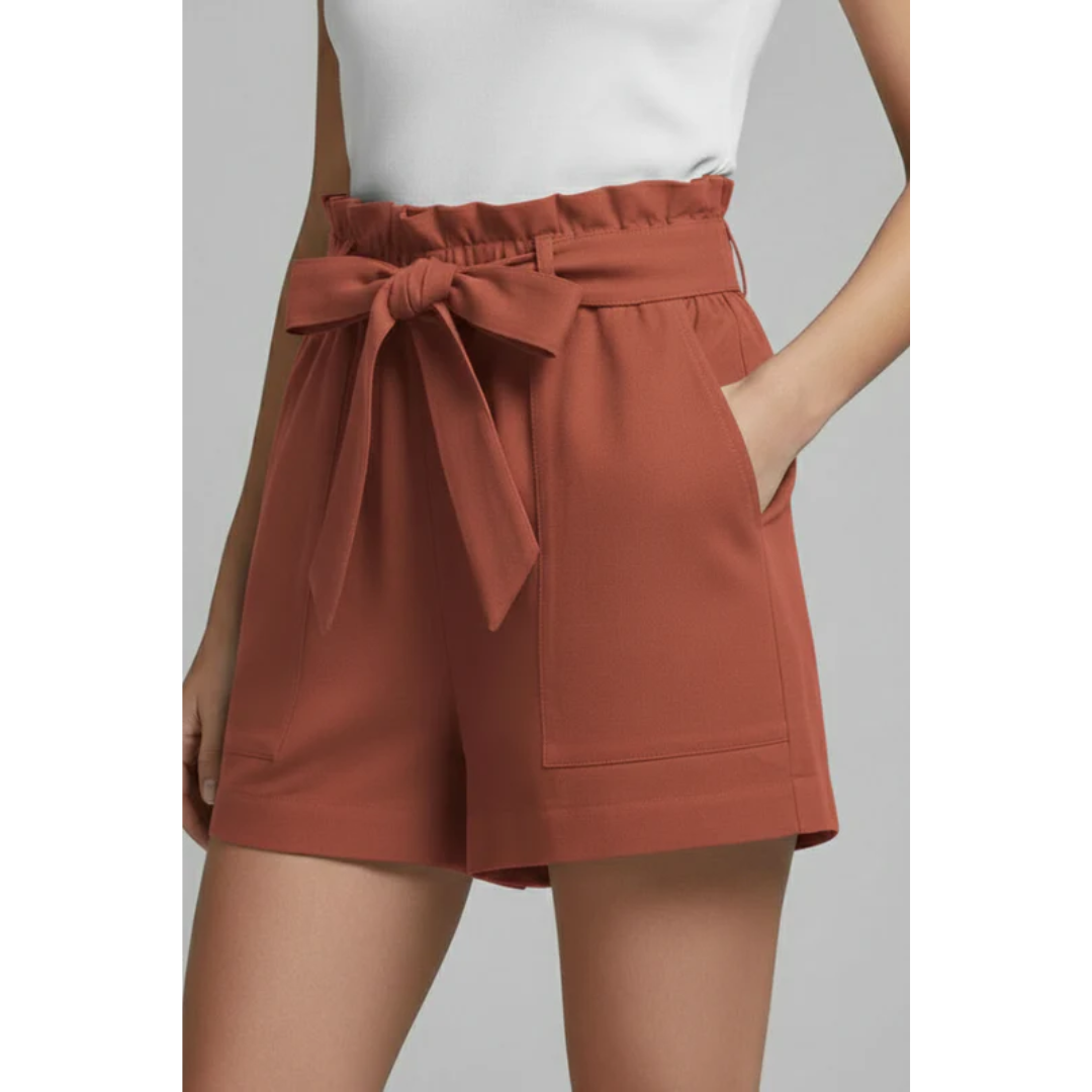 Anni | Damen Shorts Mit Bund Zum Binden Für Alltag