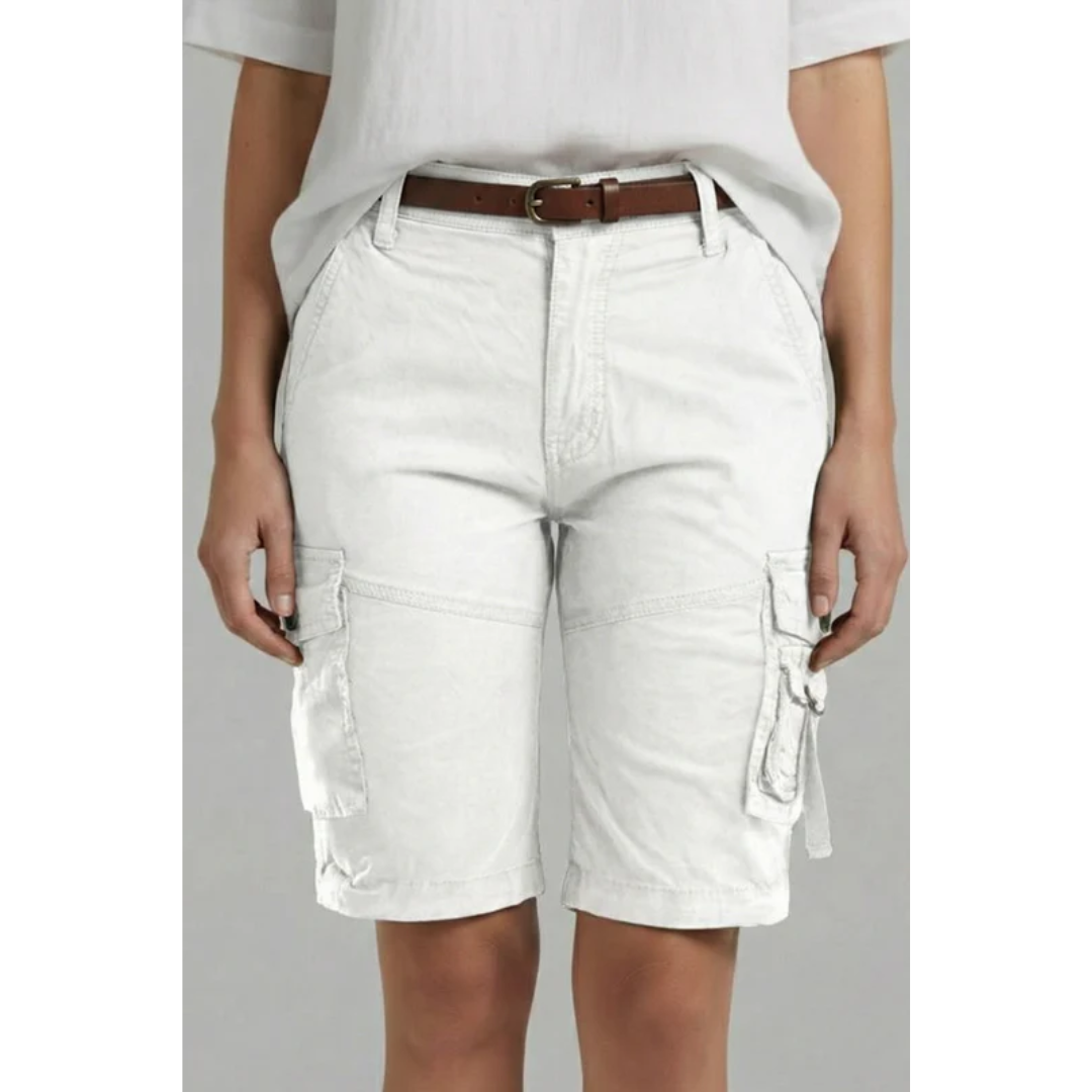 Antonia | Damen Cargo Shorts Mit Taschen Für Alltag
