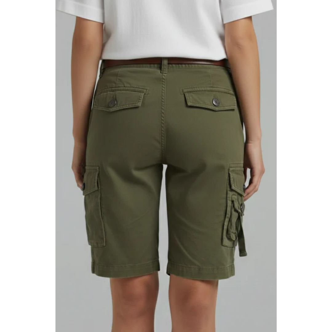 Antonia | Damen Cargo Shorts Mit Taschen Für Alltag
