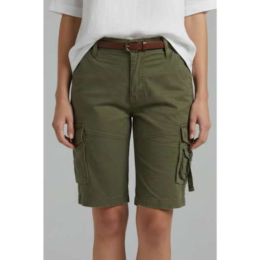 Antonia | Damen Cargo Shorts Mit Taschen Für Alltag
