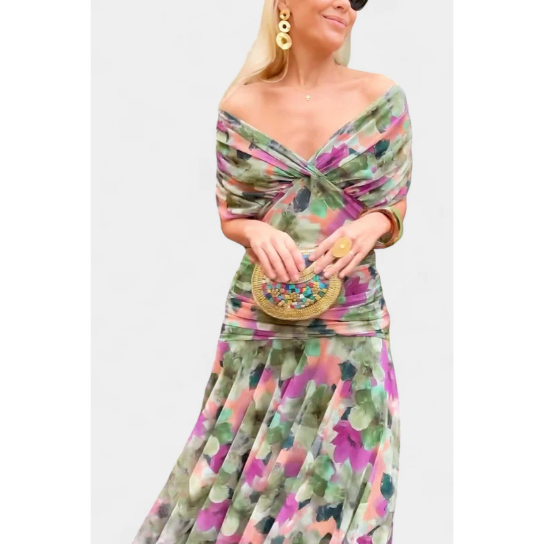 Astrid | Damen Sommerkleid Maxi