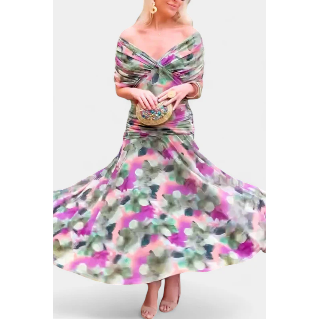 Astrid | Damen Sommerkleid Maxi