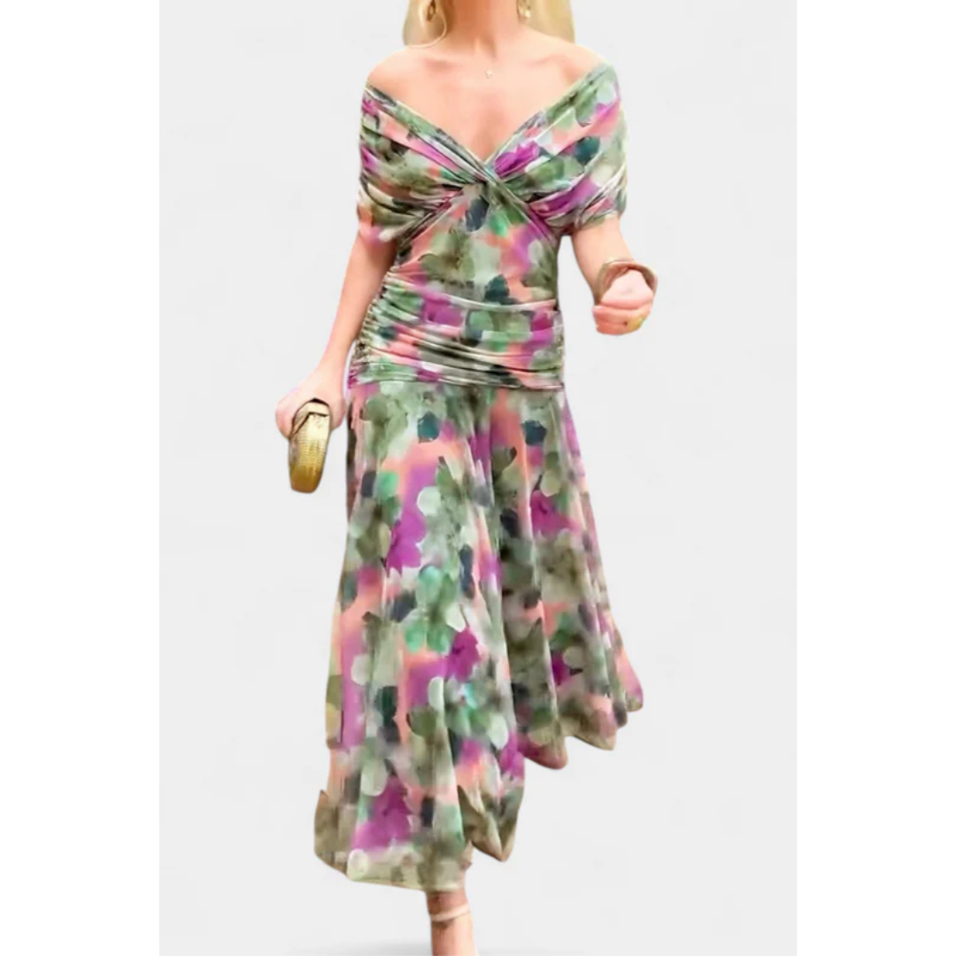 Astrid | Damen Sommerkleid Maxi
