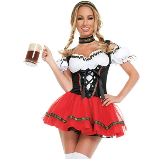 Bayerische Dirndlkleider – Damen-Outfits für das Oktoberfest und andere Festivals