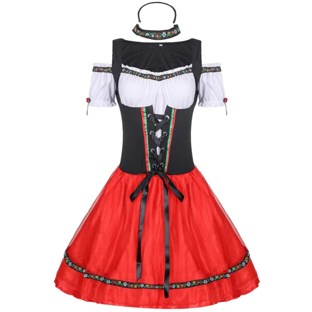 Bayerische Dirndlkleider – Damen-Outfits für das Oktoberfest und andere Festivals