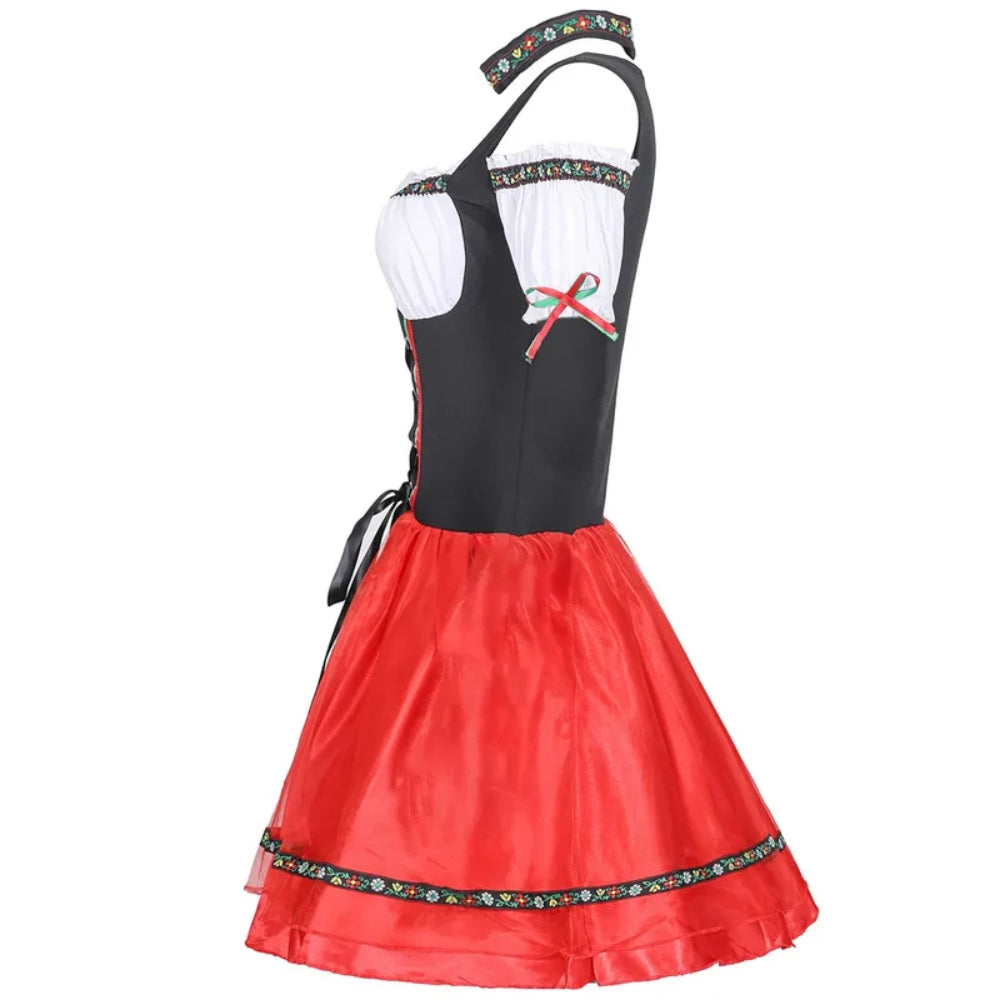 Bayerische Dirndlkleider – Damen-Outfits für das Oktoberfest und andere Festivals