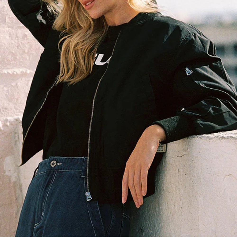 Bequeme Bomberjacke – Lässiger Streetwear-Stil für Damen