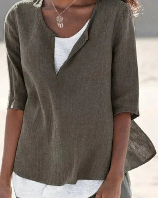 Bluse für Damen – Lagenoptik für sommerliche Outfits