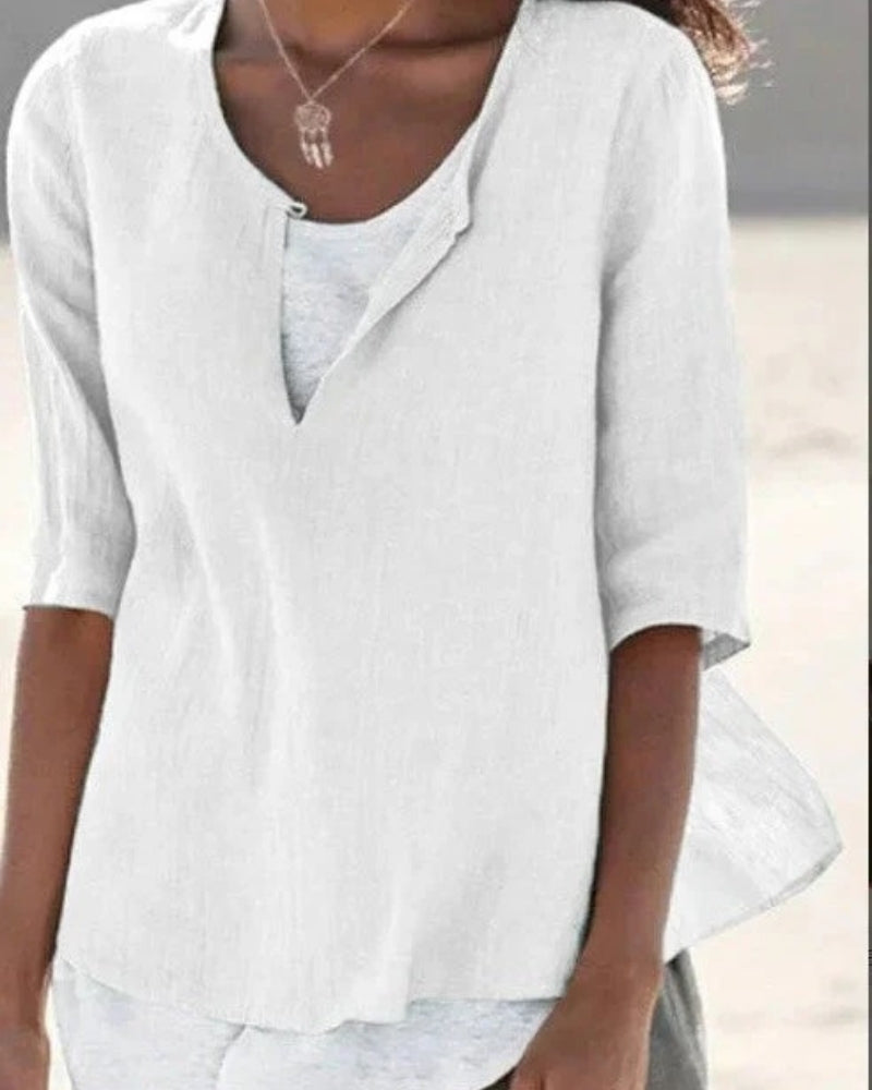 Bluse für Damen – Lagenoptik für sommerliche Outfits