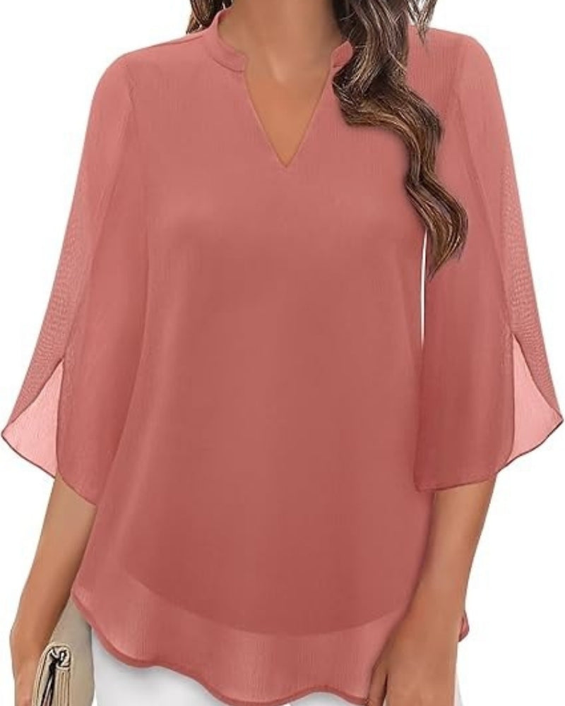 Bluse mit moderner Silhouette – Vielseitige Alltagsbluse für Damen