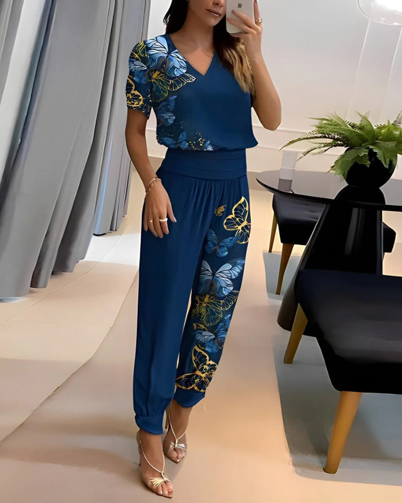 Blusen- und Hosen-Set für Damen – Stilvoll und vielseitig kombinierbar