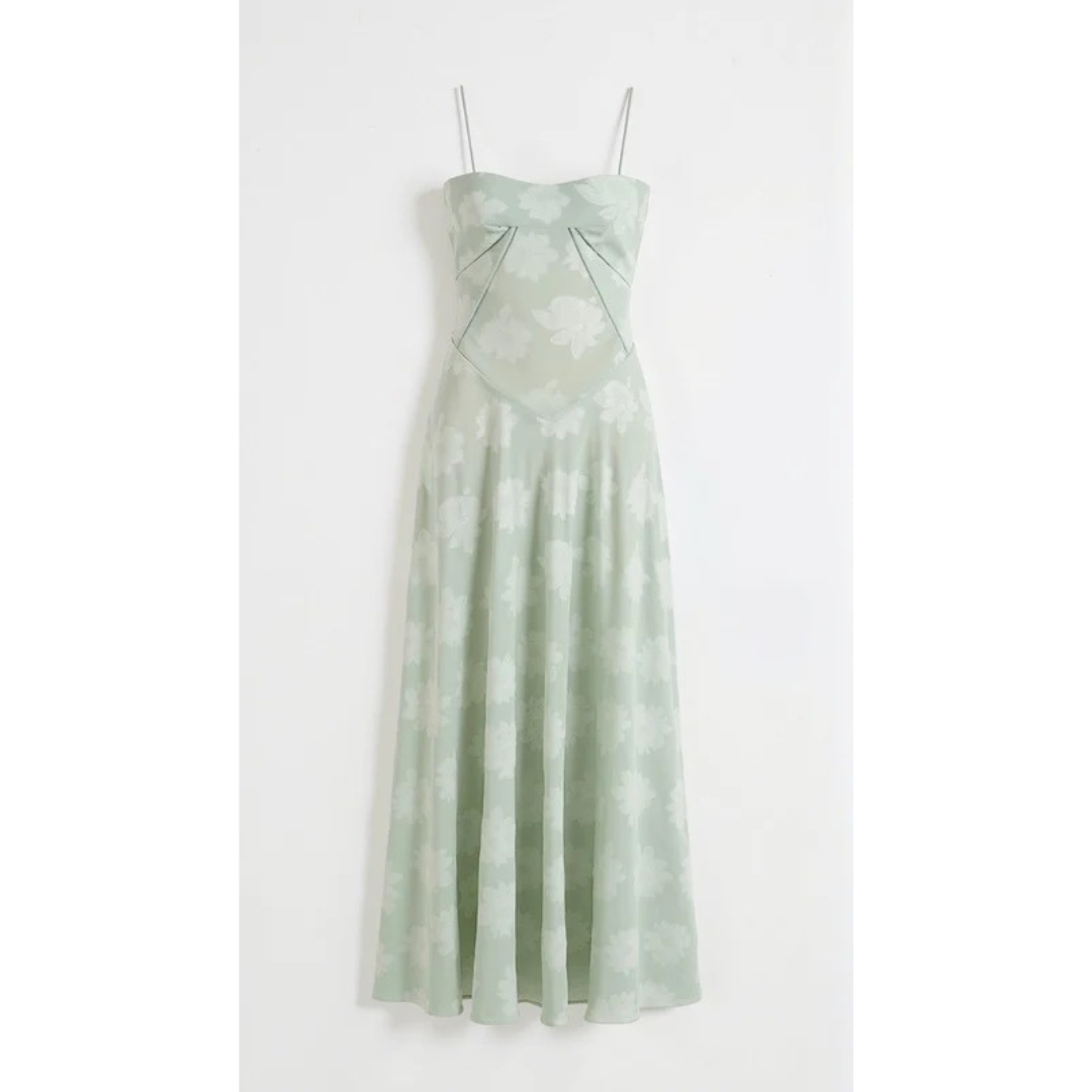 Brigitte | Damen Maxi Kleid Für Hochzeitsgast Im Slip Stil