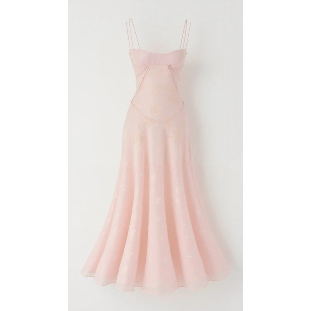 Brigitte | Damen Maxi Kleid Für Hochzeitsgast Im Slip Stil