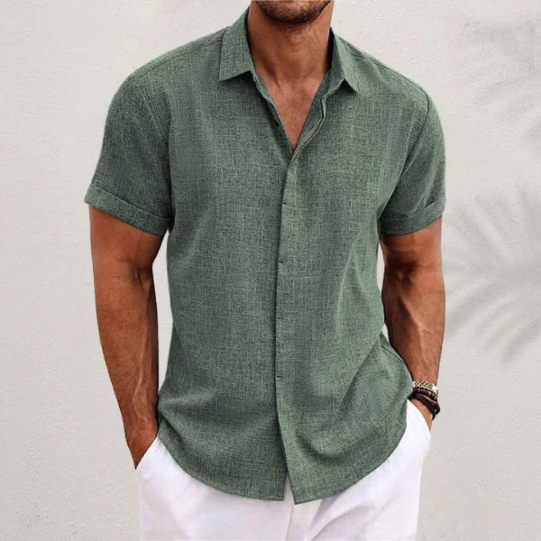 Bruno | Herren Leinenhemd Für Sommer