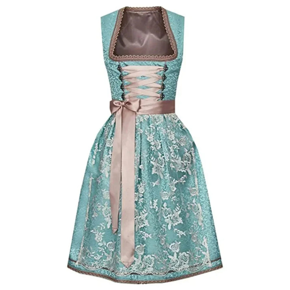 Cannstatter Dirndl-Kleid – Oktoberfest-Kurzarm-Damenkleid