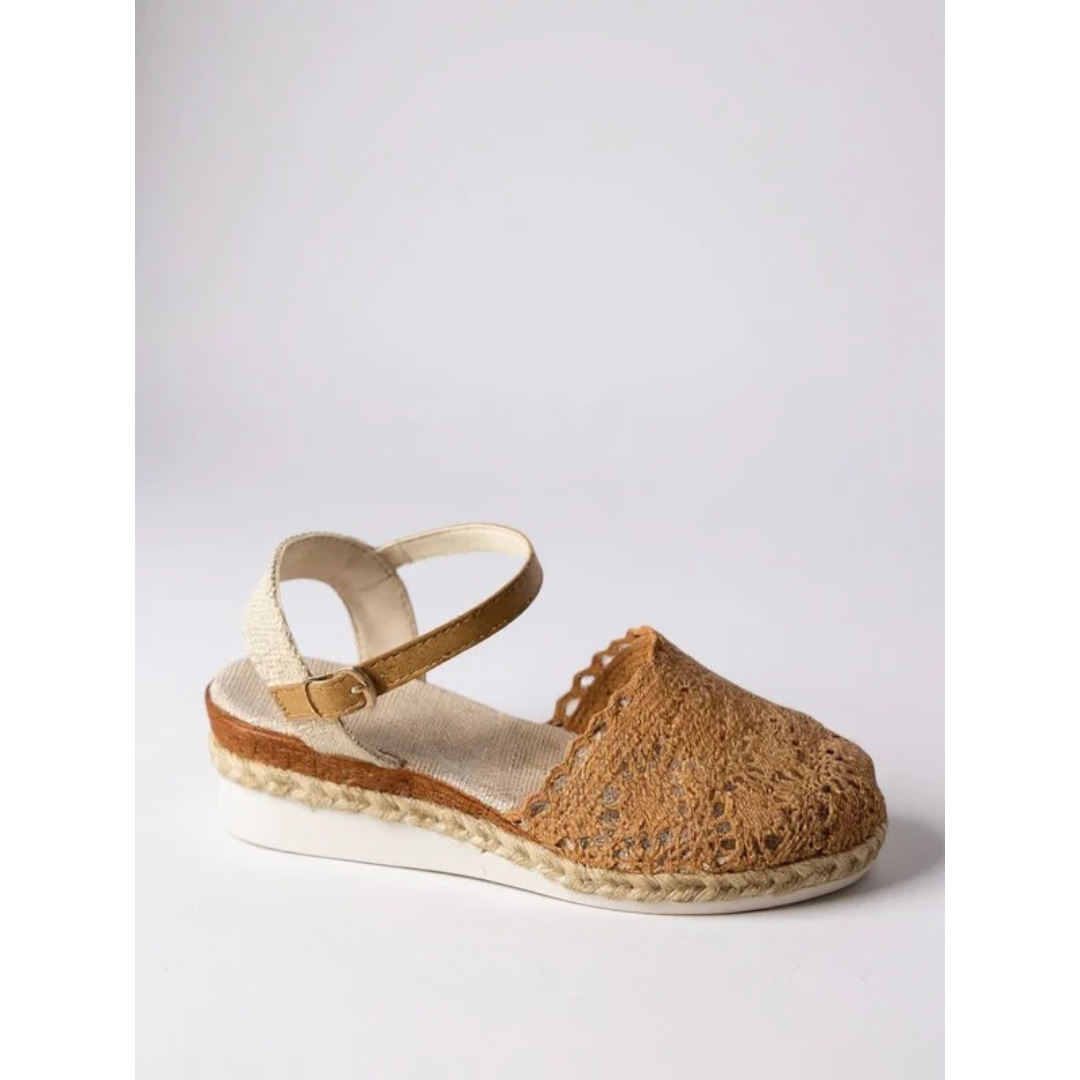 Chiara | Damen Elegant Sandalen Keilabsatz