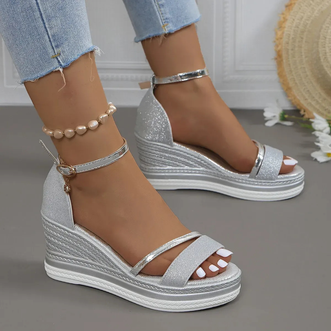 Colette | Damen Sandalen mit Absatz und Riemen