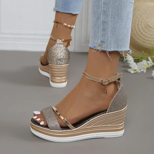 Colette | Damen Sandalen mit Absatz und Riemen
