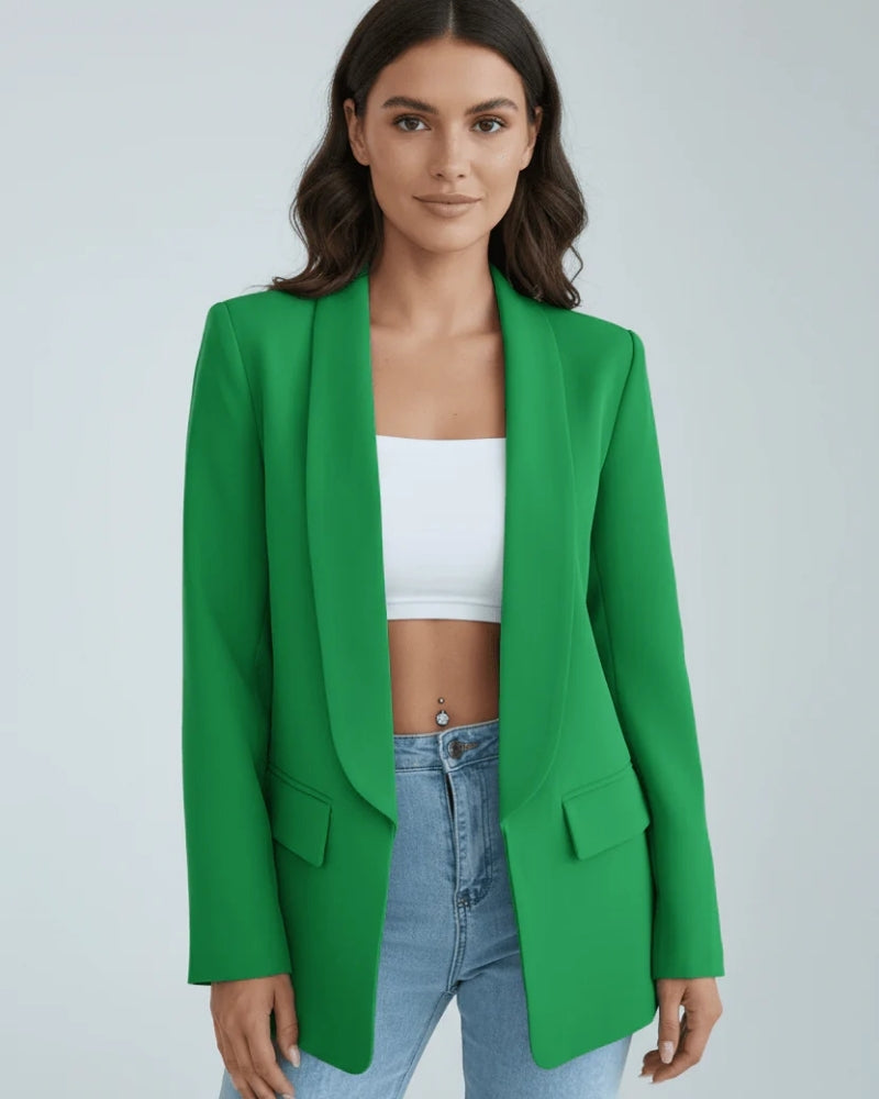 Damen Blazer – Klassischer taillierter Blazer mit Lapelkragen und vielseitigem Design