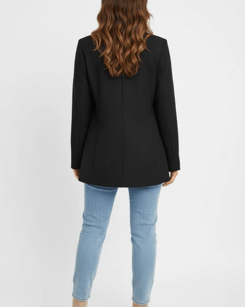 Damen Blazer – Klassischer taillierter Blazer mit Lapelkragen und vielseitigem Design