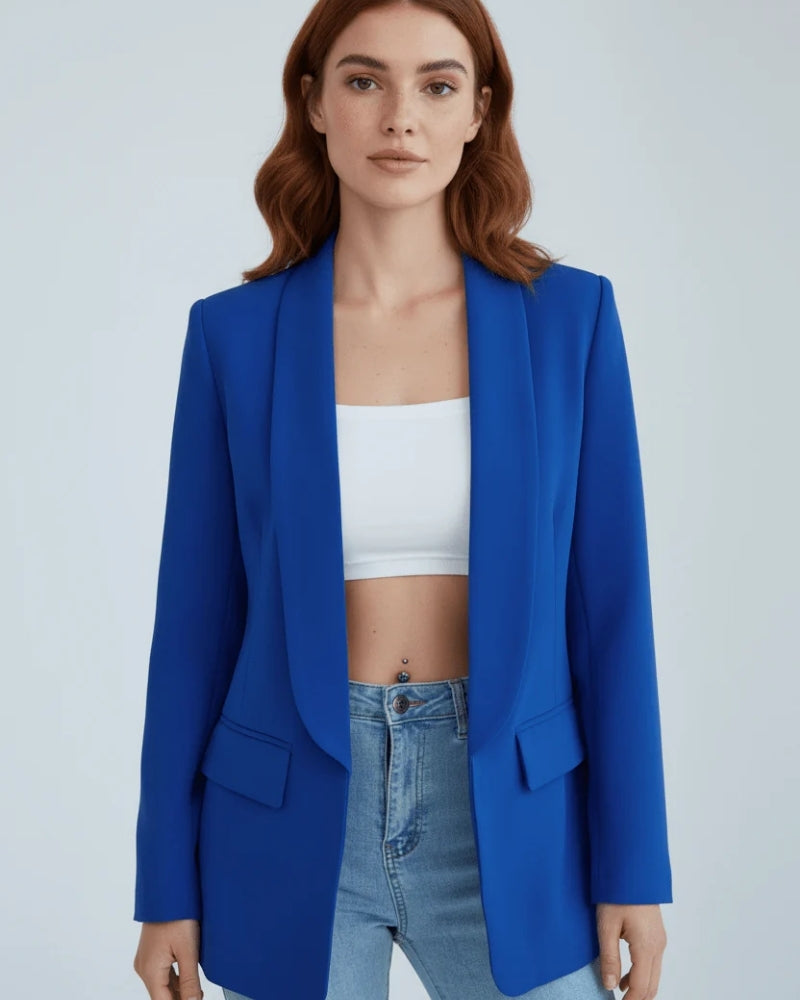 Damen Blazer – Klassischer taillierter Blazer mit Lapelkragen und vielseitigem Design