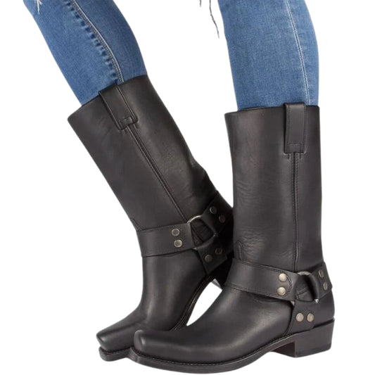 Damen-Cowboystiefel – Klassische, strapazierfähige Westernstiefel