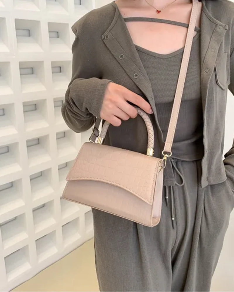 Damen Handtasche – Klassisches Design mit verstellbarem Schulterriemen