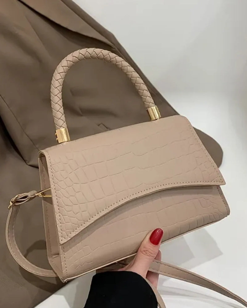 Damen Handtasche – Klassisches Design mit verstellbarem Schulterriemen