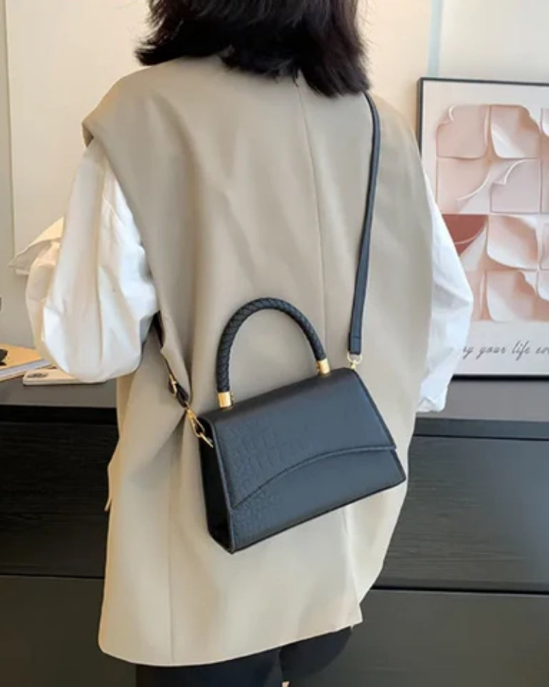 Damen Handtasche – Klassisches Design mit verstellbarem Schulterriemen