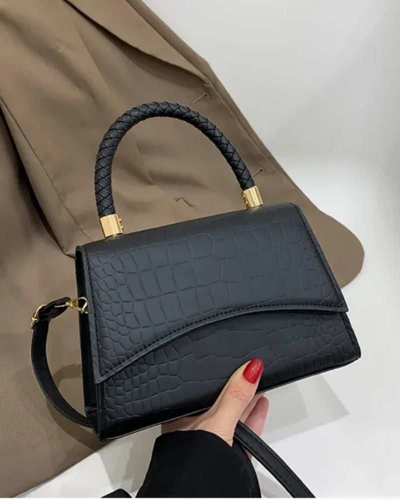 Damen Handtasche – Klassisches Design mit verstellbarem Schulterriemen